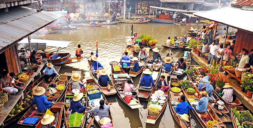 Taling Chan Floating Market
