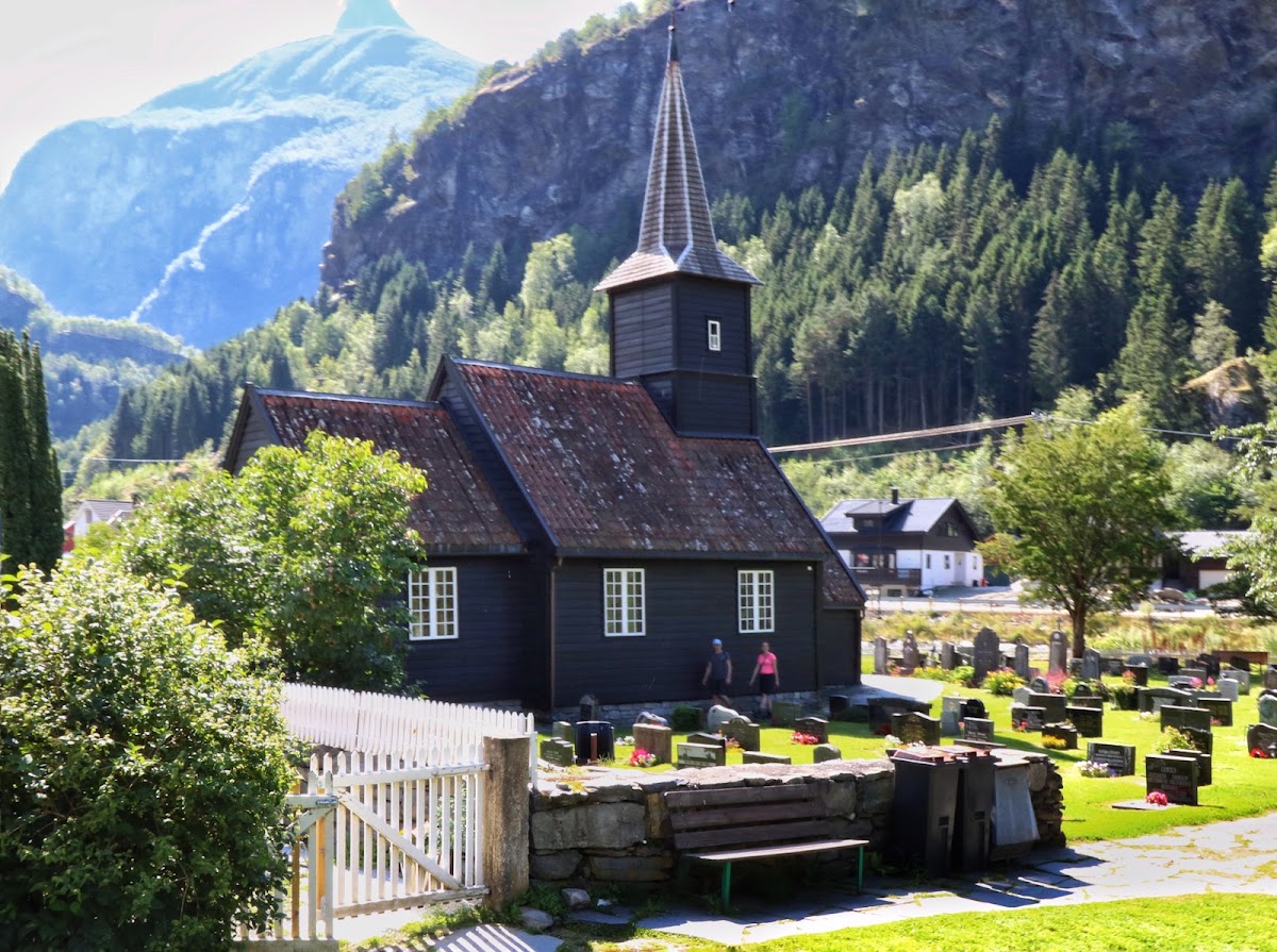 Waterval spoorlijn Flåm naar Myrdal