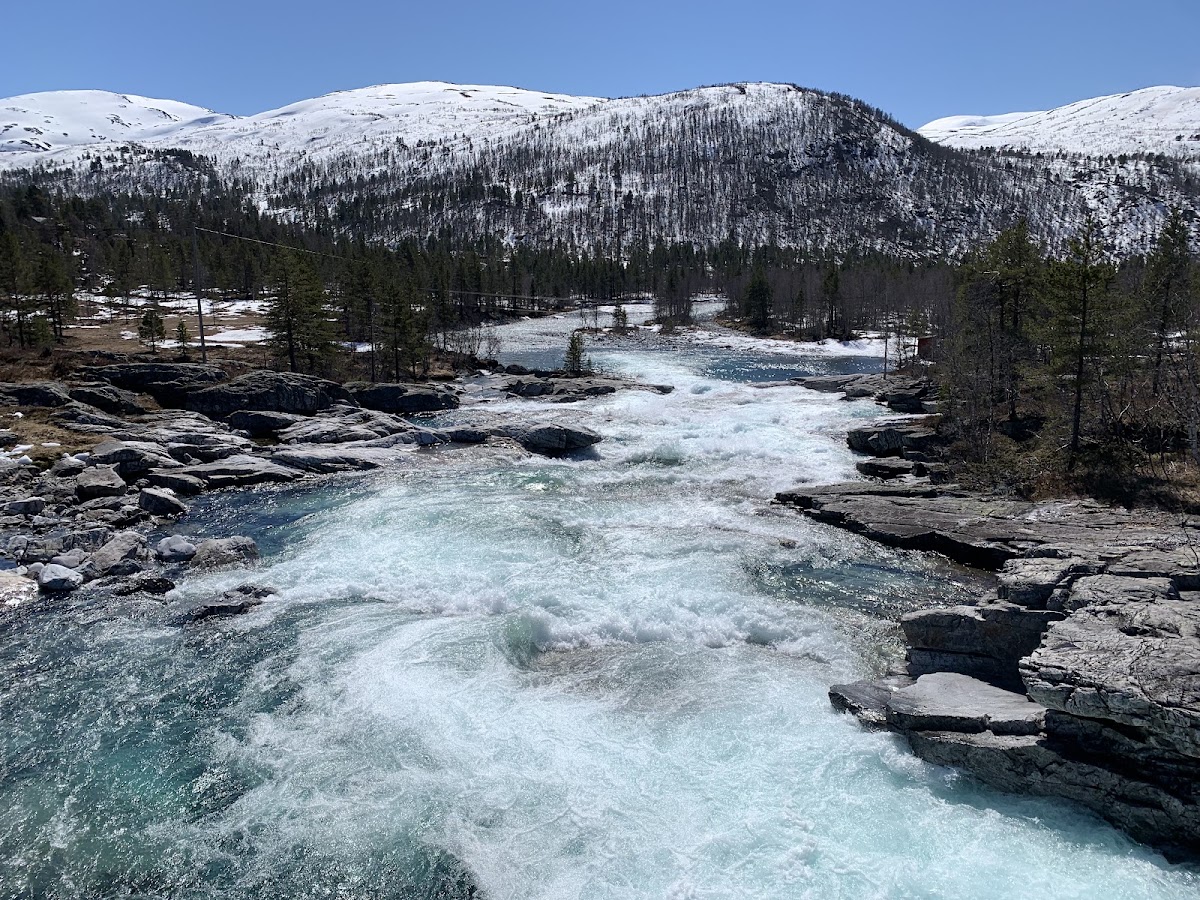 Rjoandfossen Waterfall