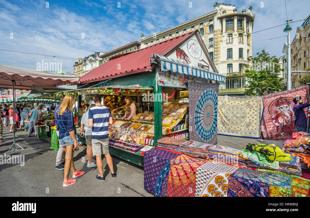 The Vienna Naschmarkt